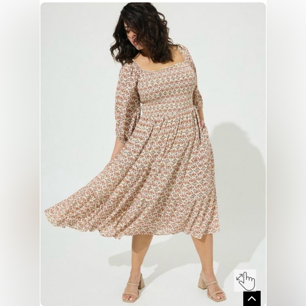 Torrid Off the Shoulder Dress